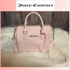 Juicy Couture Baby Pink soft leather Bag with Heart Tag